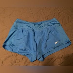 Light blue Nike Drifit shorts